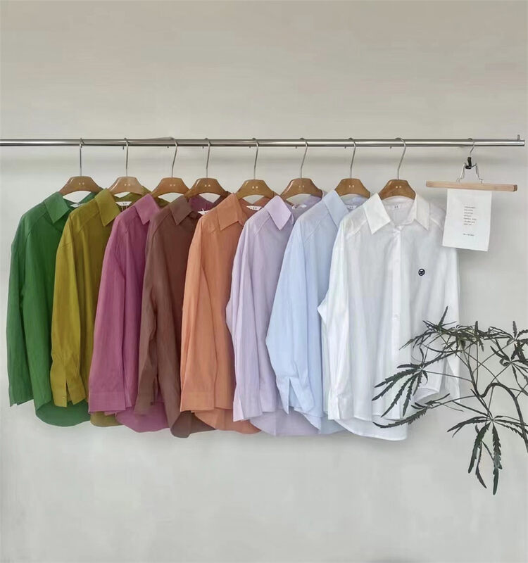 New in early autumn! [Rina] Fashionable all-match long-sleeved shirt 223A055# ZXX