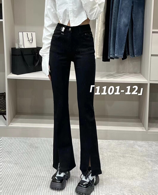 [STAR] The new popular style in early autumn continues the retro micro-bladed jeans YS1101-12