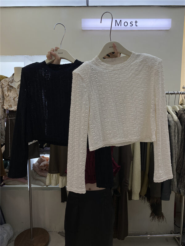 New in autumn! [MOST] pullover clean comfortable small shirt 97576# ZJY