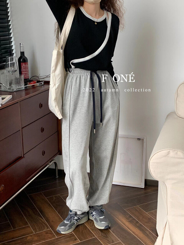 Autumn is new!【F ONE】 Korean style all-match casual pants 26057B# WPL