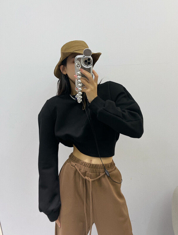 New in autumn! [Xixi] Korean version of simple loose sweater 5176# OZQ