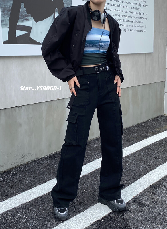 【STAR】Jeans (with belt) YS9060