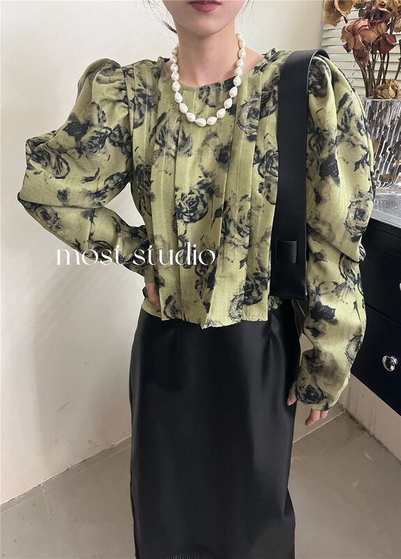 Autumn is new! [MOST] Ladies thin and comfortable shirt (only small shirts are sold) 97565# ZJY