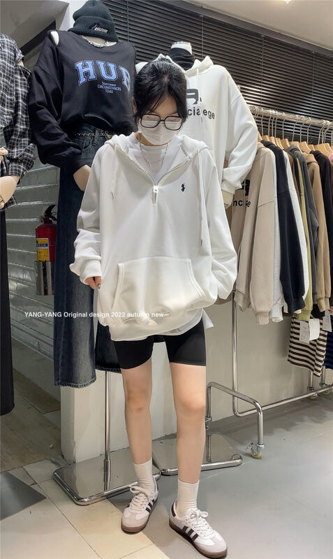 New in autumn! [YANG-YANG] Contrast color edge stand-up collar all-match long-sleeved short coat C5157# CLS
