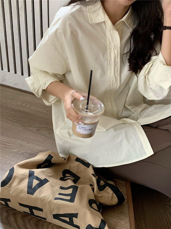 New in early autumn! [Rina] Korean solid color long-sleeved all-match long-sleeved T-shirt 056# ZXX