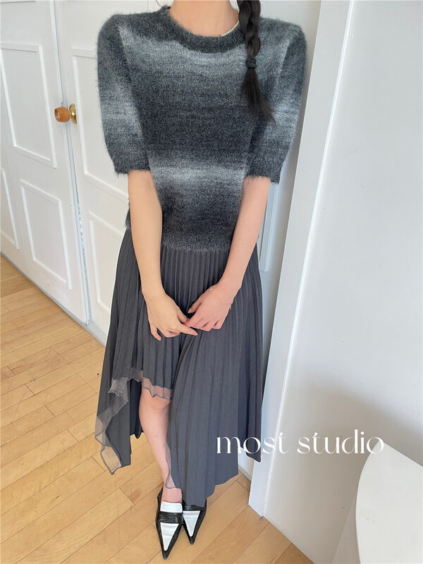 New in early autumn! [MOST] Irregular and slim fashion skirt 97320# ZJY