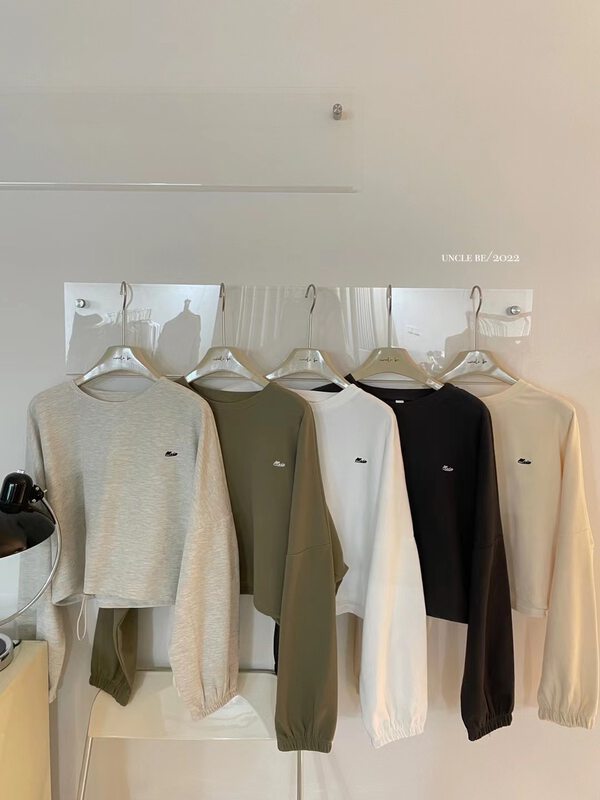 New in early autumn! [UNCLE BE] Round neck pullover comfortable all-match sweater 2167# L