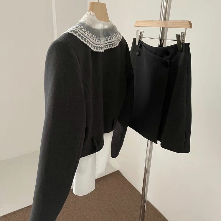 Autumn is new!【A.K SKYLAN】High waist slim skirt 82772-2# HYY