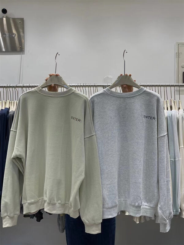 New in autumn! [UNCLE BE] Pullover Comfortable Versatile Alphabet Sweater (Only Sweater) 2173# L