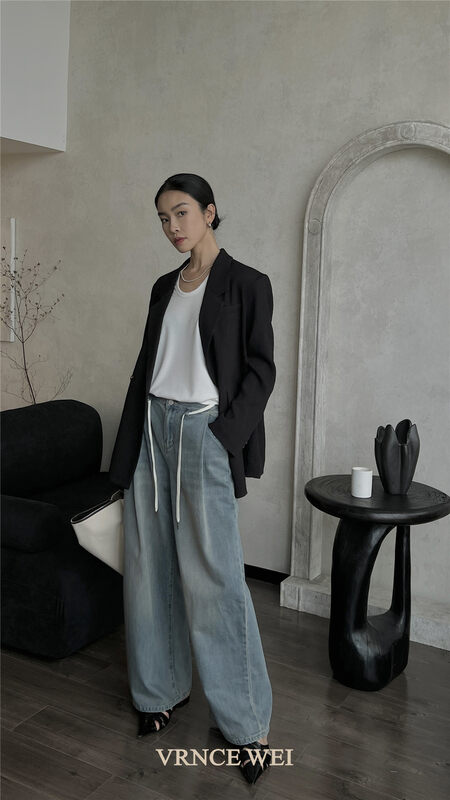 New in autumn! [VRNCE] big-name simple long-sleeved suit 5333A# XYJ
