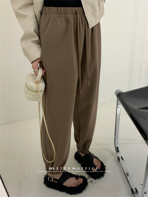 New in autumn!【AFTER.90】Comfortable leggings and simple casual pants A2218# L