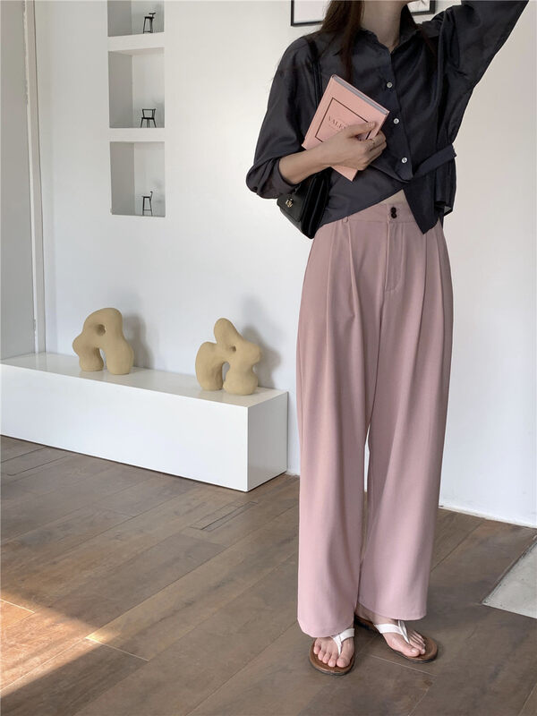 Original price 98.99! New in autumn!【T.G】Straight and slim all-match casual pants 17757# CLS