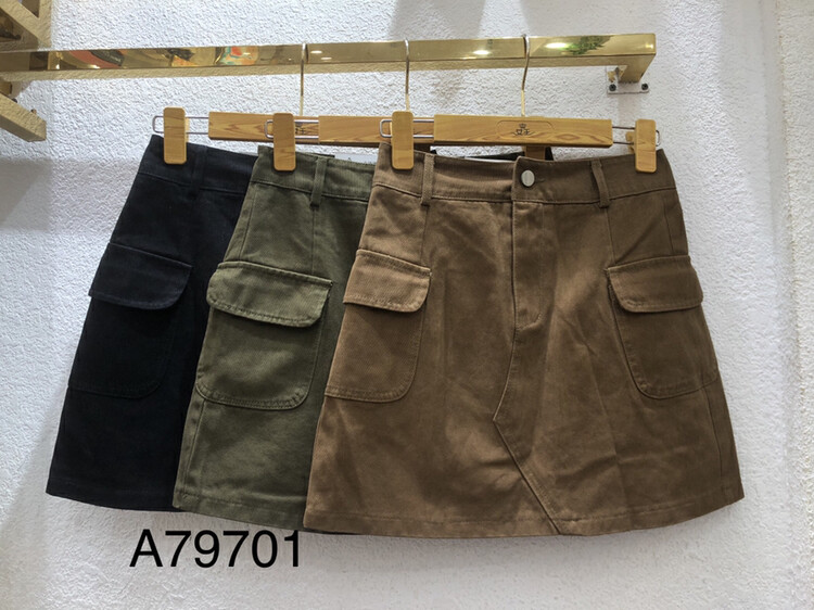 Autumn is new! [QUEEN QUEEN] Fashion Korean version of the all-match A-line skirt A79701# OZQ