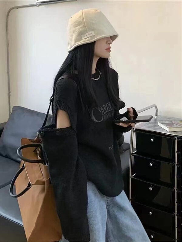 Autumn is new! [Korean C home] Korean version of the wild letter pullover warm sweater 0396# PCZ