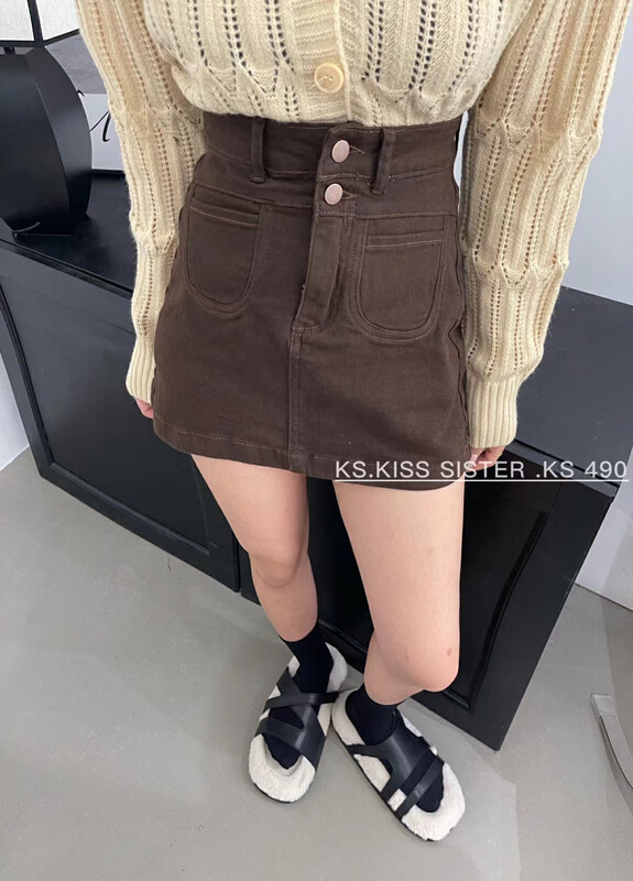 Autumn is new! [KS] Fashionable and slim all-match skirt 26091# CQW