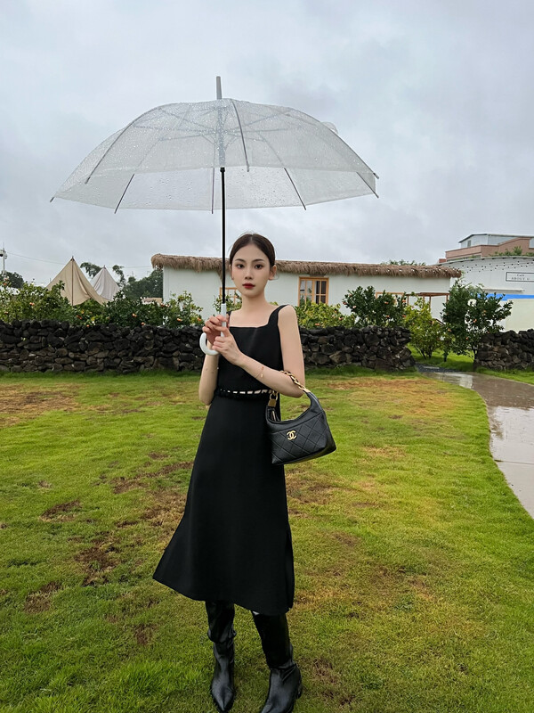 【FEI MAO】French retro dress Z-8390