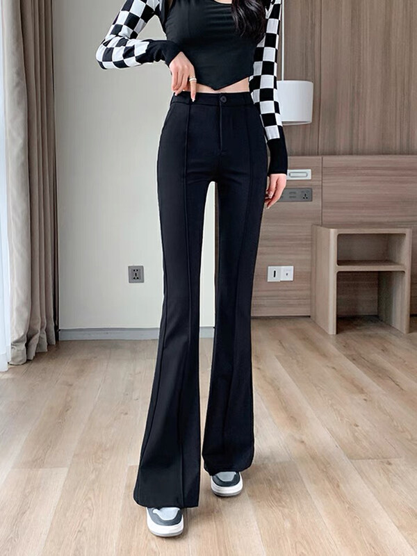 New in autumn!【KIKI STUDIO】Comfortable and versatile trousers 6702# HJY