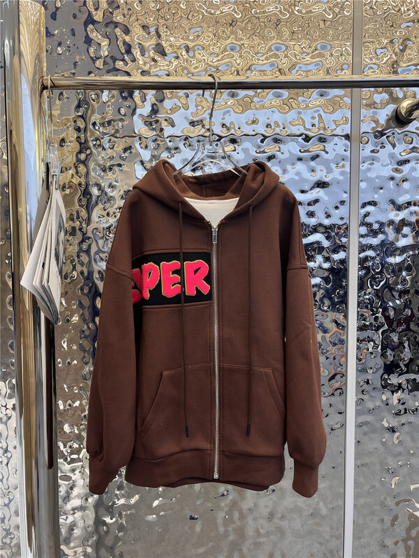 New in autumn!  【Yairou】Neutral Casual Loose Hooded Sweater Short Jacket 2683# GYJ