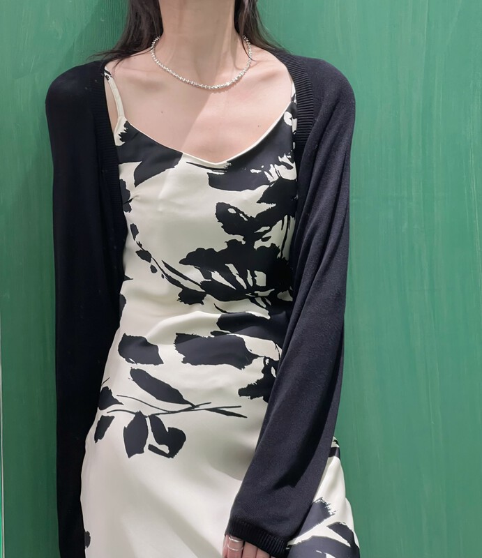 【ES MODISH】Simple Solid Color Versatile Knit Cardigan JK1721# CQW