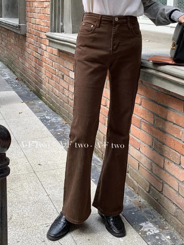 Autumn models are new! [Strictly selected by buyers - Dai Jiaer] Retro temperament slim jeans 81353# CL
