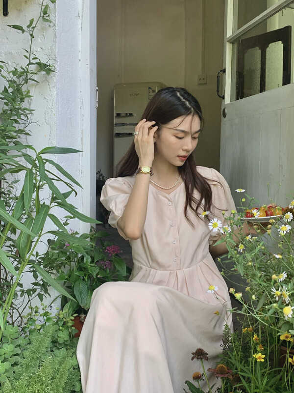 【MISS】Korean Neat Temperament Dress L6642