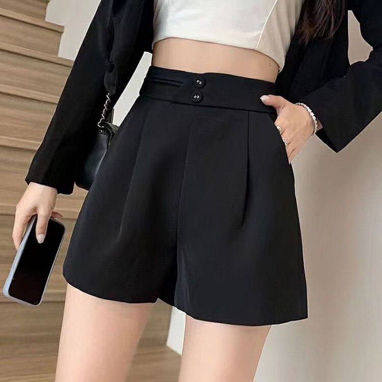 New in early autumn!【Queen QUEEN】Fashion high waist all-match thin casual shorts A999111# OZQ