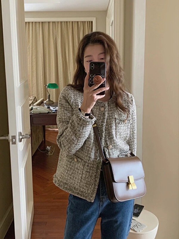 【KIKI STUDIO】Celebrity Xiaoxiang style short coat (only sells coat) 6688# HJY