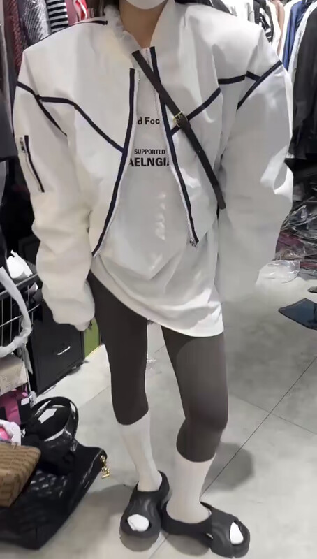 New in autumn! [MI] Korean casual cool and handsome baseball short jacket 1403# PCZ