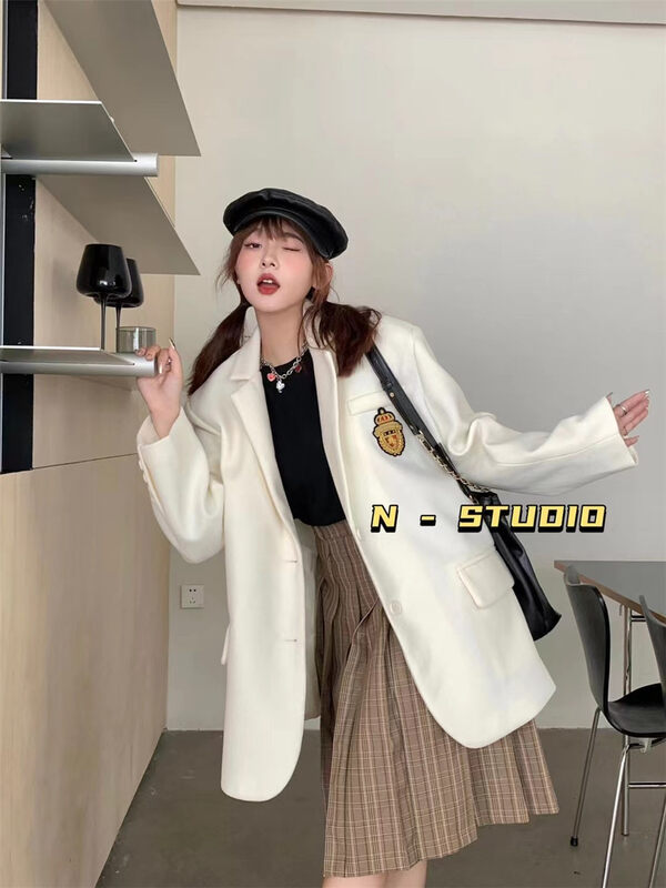 Autumn is new! [N] woolen college style design fashion temperament short coat 9256# WTT