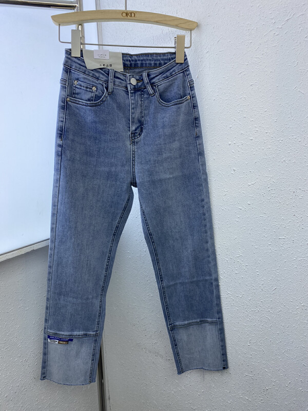 【OKD】Straight Loose Wide Leg Jeans 8016-0# ZXL