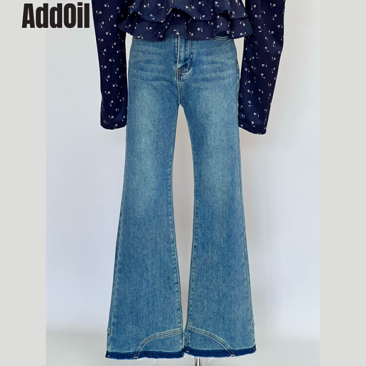 New for Autumn!【ADDOIL】Vintage Washed Jeans 83275# ZXL
