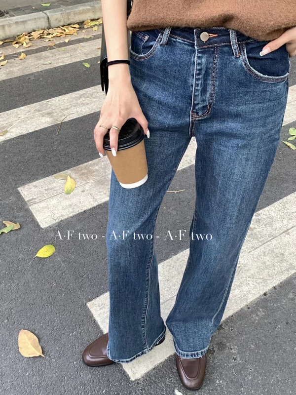 Autumn models are new! [Strictly selected by buyers - Dai Jiaer] Casual loose all-match jeans 81326# CL