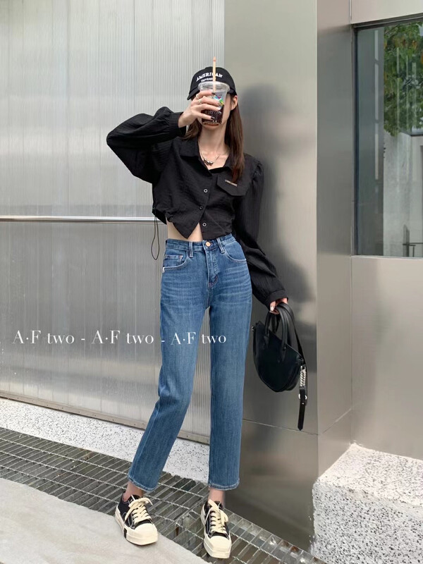 New in early autumn! [Strict selection of buyers - Dai Jiaer] Korean slim fit jeans 81232# CL