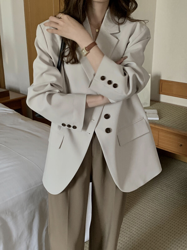 Autumn is new!【T.G】Korean high-end all-match suit 17976# CLS