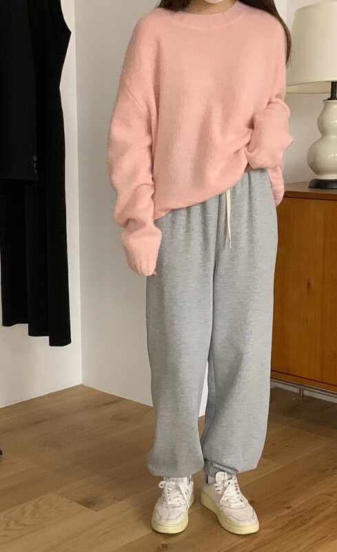 New 9 colors for autumn!【T.G】Fashionable loose and versatile lace-up casual pants 18511# CLS