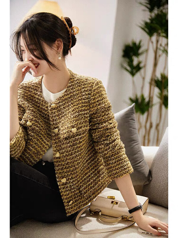 New in autumn!  【KIKI STUDIO】French style short coat 6562# HJY