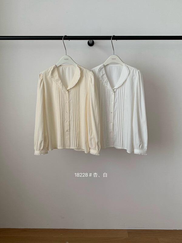 New in early autumn!【T.G】Korean casual solid color shirt 18228# CLS