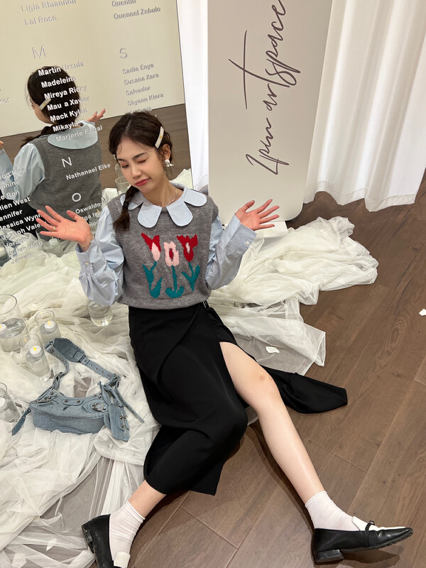 【FEI MAO】The new Korean style milk style all-match vest vest vest Z-3059