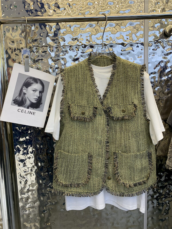 Autumn models are new! [Yayiro] Xiaoxiangfeng fashionable temperament vest 2783# GYJ
