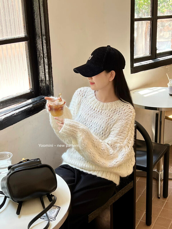 New in autumn! [YOOMINI] Korean version all-match fashion pullover warm sweater Q13685-K# WPL