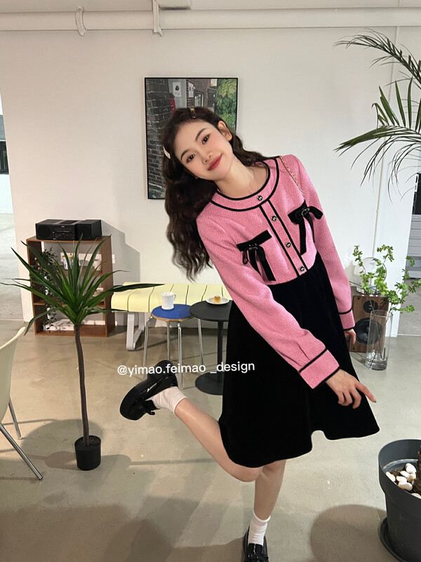 【FEI MAO】Dress (with detachable accessories) Z-8474-cb