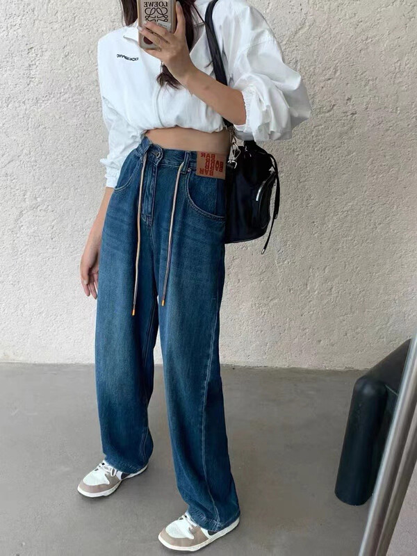 Autumn is new! [MI] Korean style labelled jeans 1569# PCZ