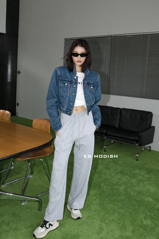 New in early autumn!【ES MODISH】Straight commuter all-match sports casual pants SL1817# CQW