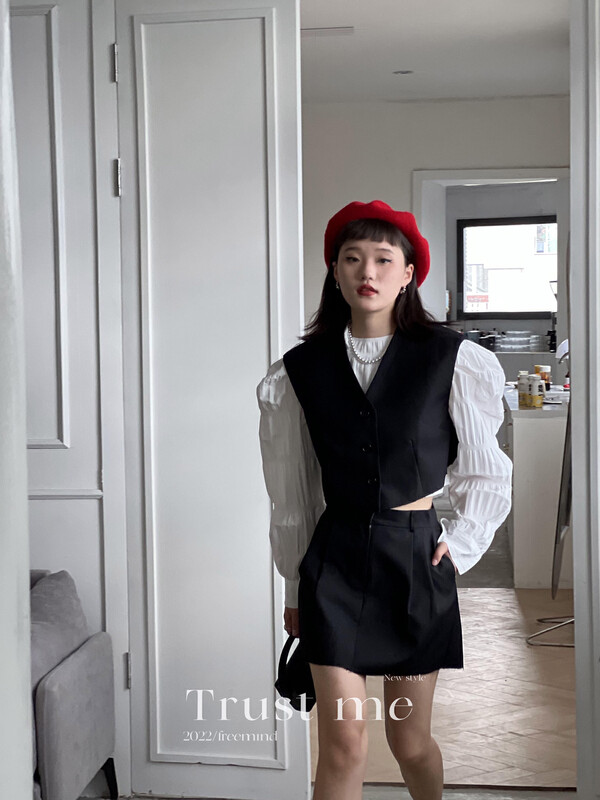 【TRUSTME】Fashion Versatile Suit Vest 40056