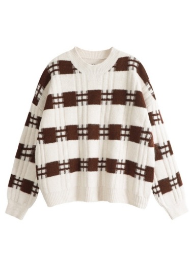 Chic and gentle milk wear sweater women's autumn and winter 2022 new early spring with sweet tops