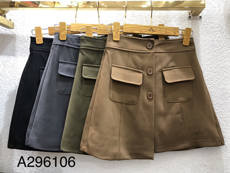 New in autumn! [QUEEN QUEEN] High waist Korean version all-match skirt A296106# OZQ