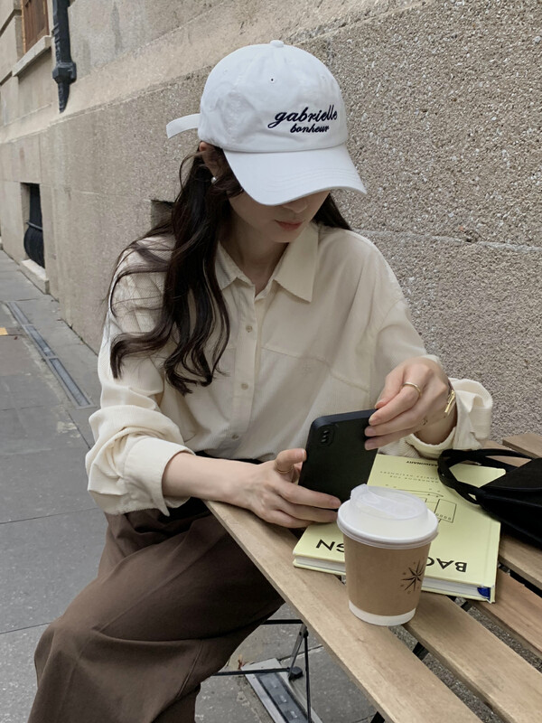 New in autumn!【T.G】Korean long-sleeved button-up shirt 18502# CLS