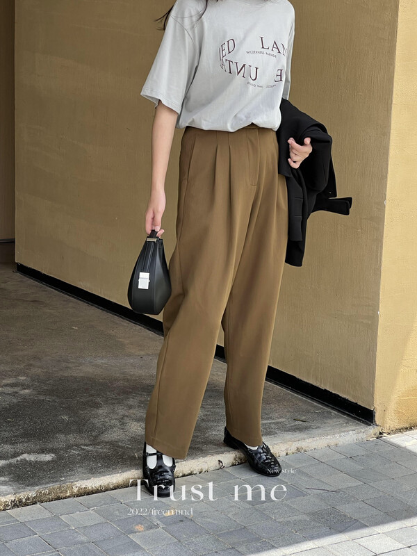 【TRUSTME】Casual simple trousers 40043# JHY