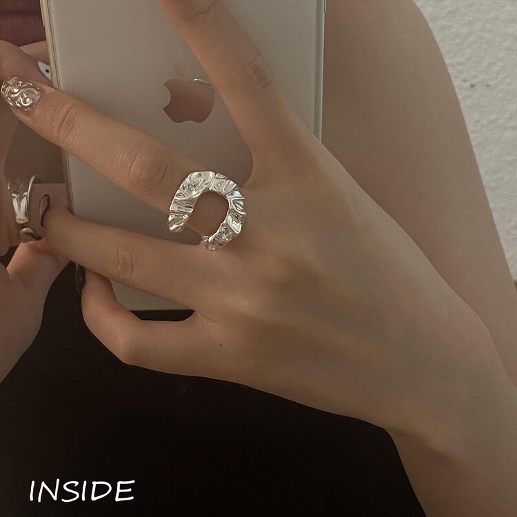 【INSIDE】Korean Exquisite Simple Ring (with Box Random) J3469# ZXL