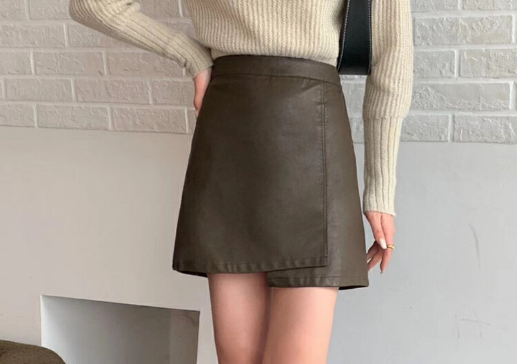 New in autumn! [Queen QUEEN] Irregular, slim and fashionable skirt A69861# OZQ